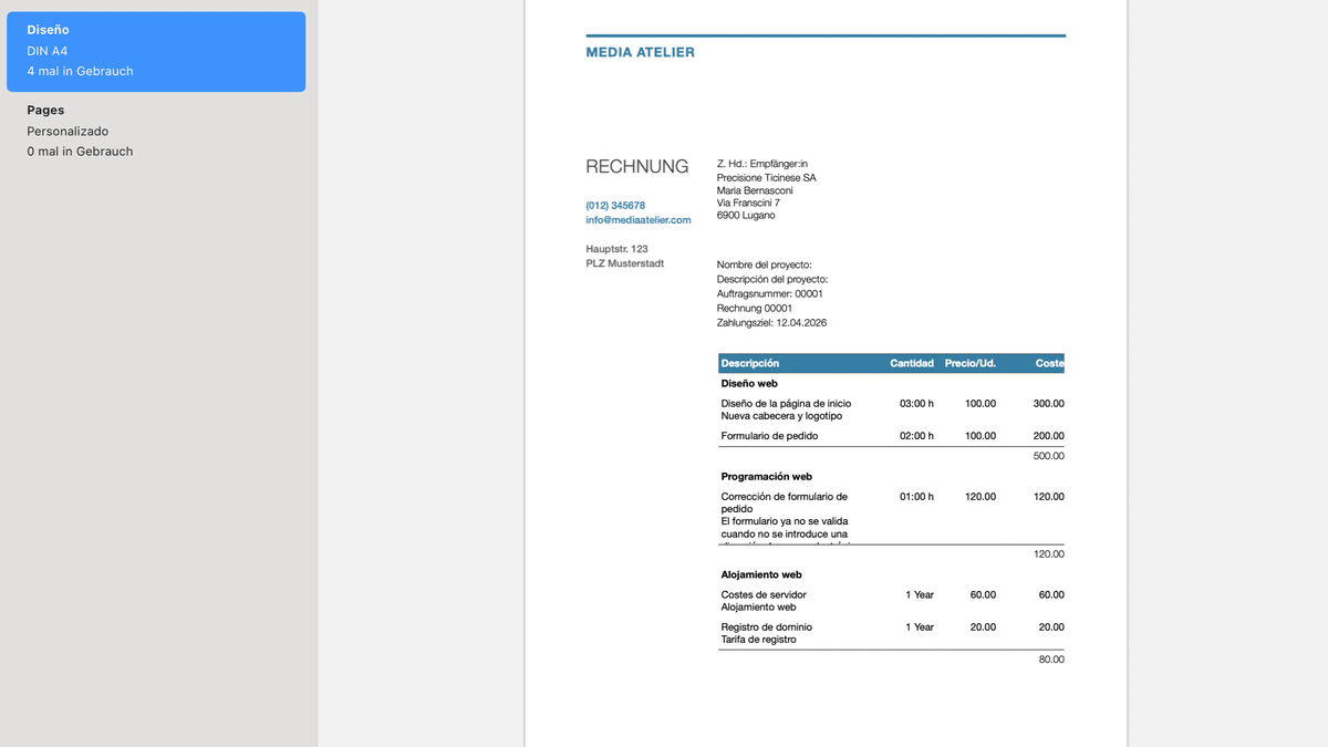 Resultado del Reconocimiento de Diseño