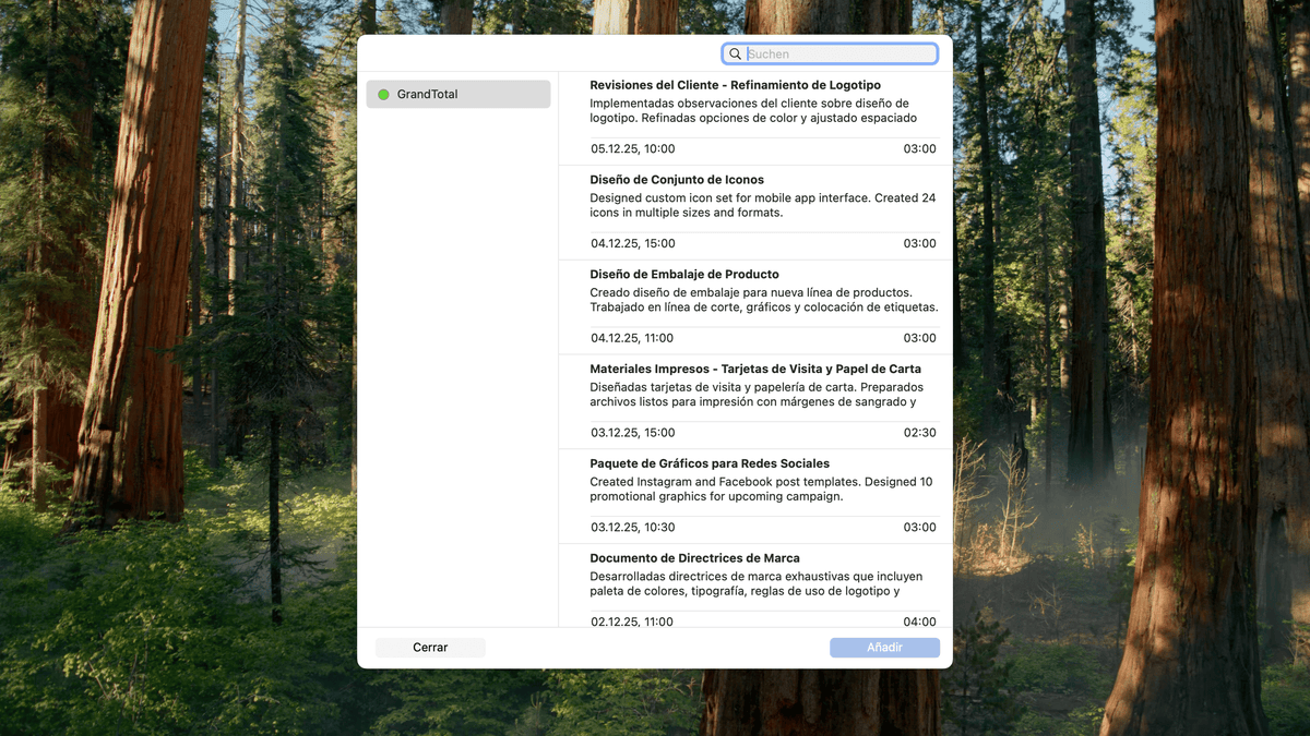 Importar entradas de calendario a GrandTotal